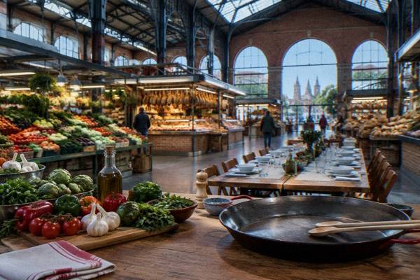 Market Tour, Cooking Class, Zaragoza