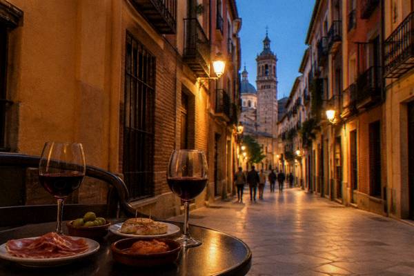 Wine Tasting, Tapas, Old Town, Zaragoza